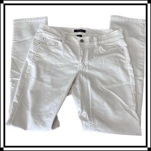 EUC!! WHBM Ecru Jeans, Size 10R